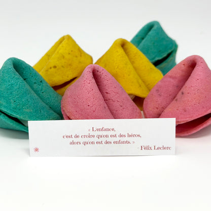 Pour les éducatrices!  Boîte de 6 biscuits messagers